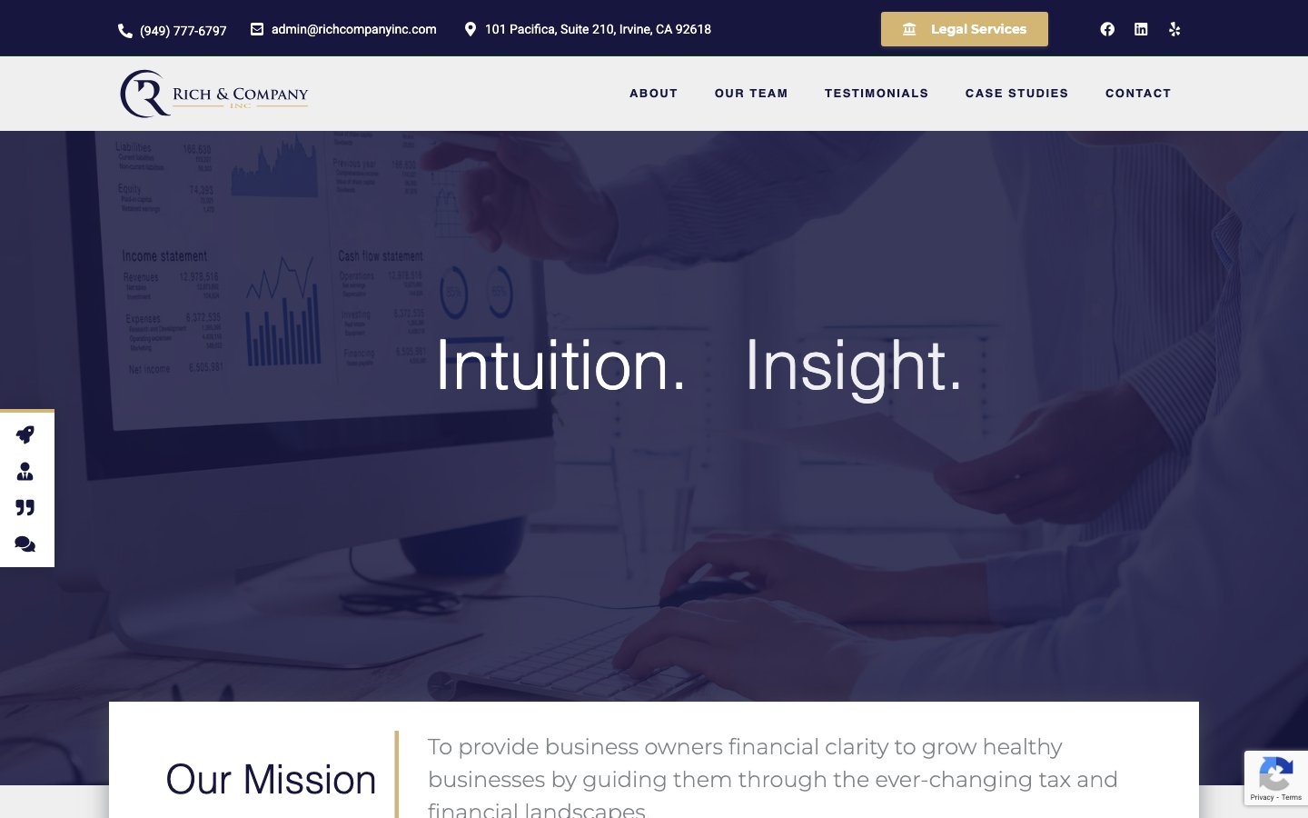 Rich Company Inc website screenshot